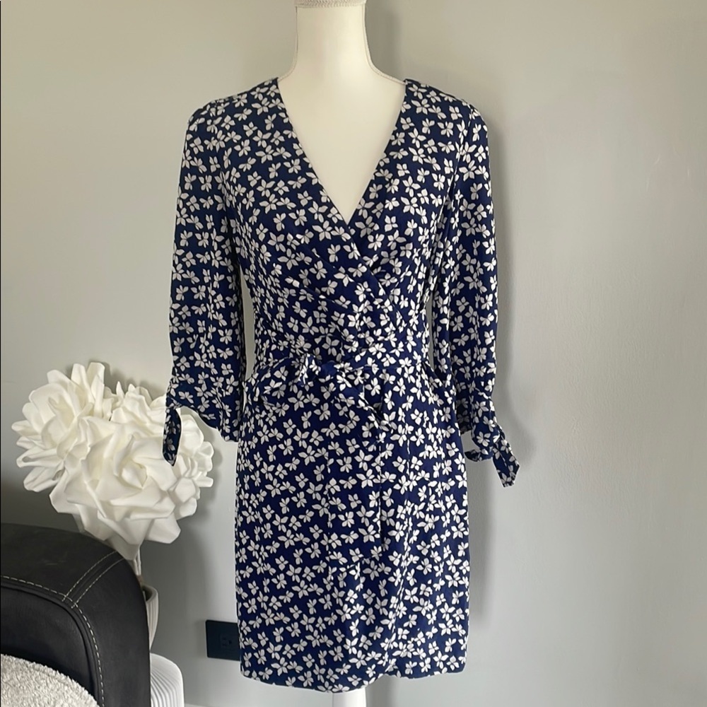 Chelsea28 Floral Print Tie Waist Size